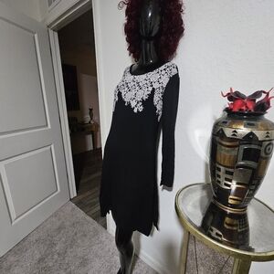 Black & White Stretchy Dress